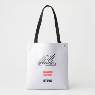Inclusion Matters Disability Pride Personalized  Tote Bag