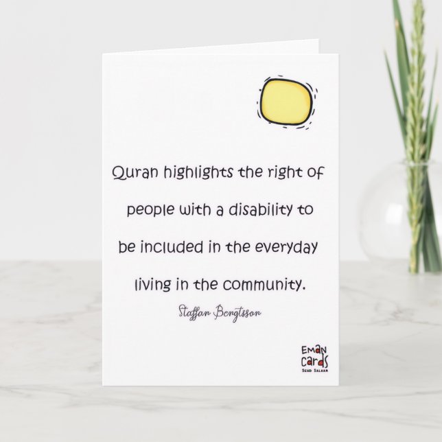 Inclusion Matters - Quote Card (Front)