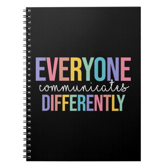 Inclusion Matters, Special Education Shirt, Mindfu Notebook (Front)