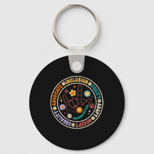 Inclusion Problems Autism Awareness Special Educat Keychain