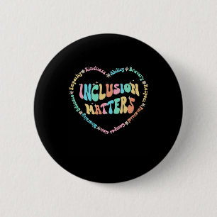 Inclusion Problems Autism Awareness Sped Teacher K 2 Inch Round Button