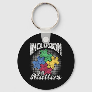 Inclusion Problems Autist Support Autistic Autists Keychain