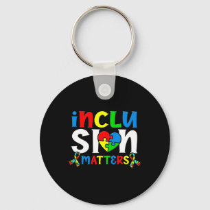 Inclusion Problems Autistic Autist Autists Support Keychain