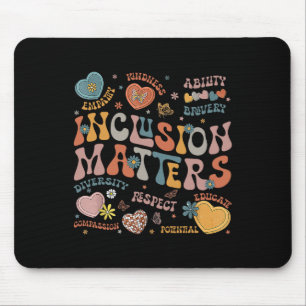 Inclusion Problems Shirt Autism Awareness Special Mouse Pad
