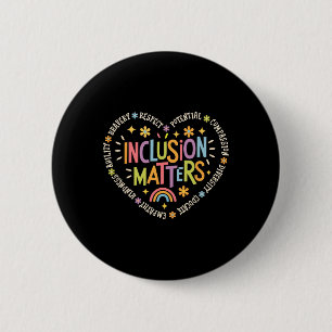 Inclusion Problems Special Education Teacher Autis 2 Inch Round Button