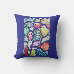 Inclusive Ghosts Throw Pillow
