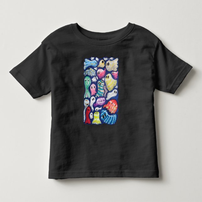 Inclusive Ghosts Toddler T-shirt (Front)