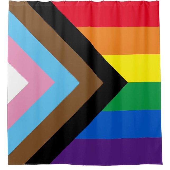 Inclusive rainbow Lgbtq gay diversity flag (Front)