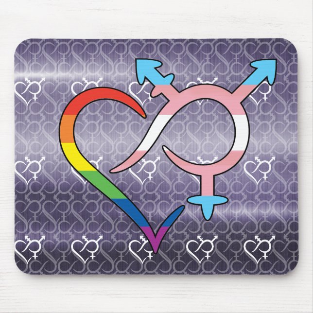 Inclusivity & Love  Mouse Pad (Front)