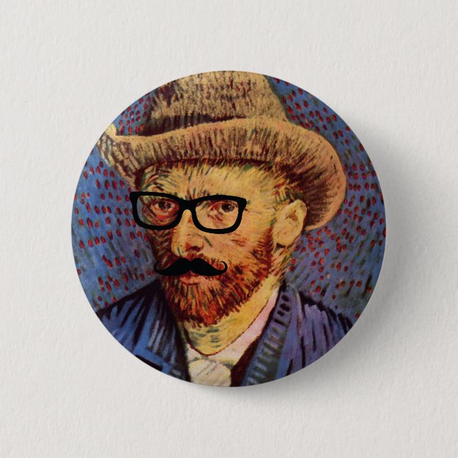 Incognito 2 Inch Round Button (Front)