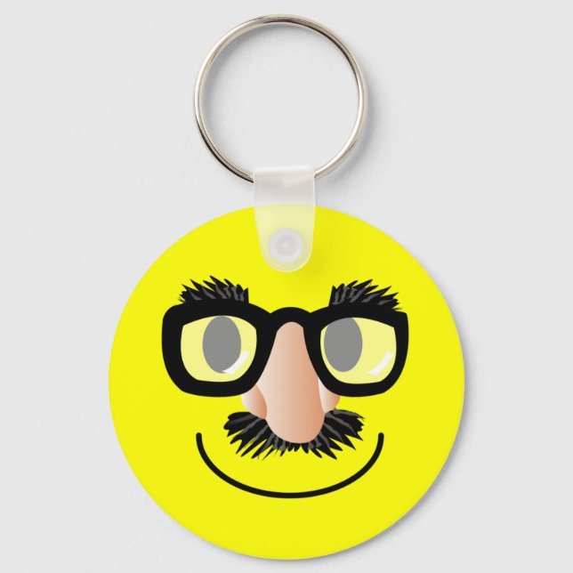 'incognito FACE KEYCHAIN (Front)