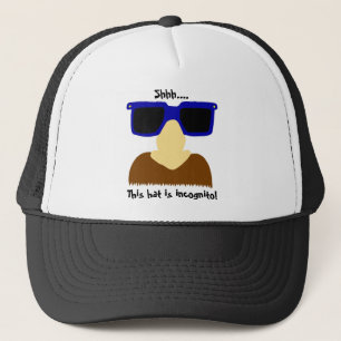 Incognito Moustache & Casquette de lunettes