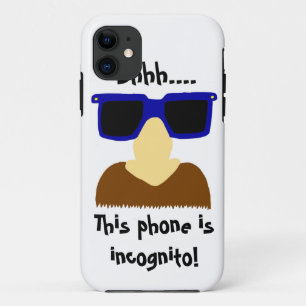 Incognito Moustache & Glasses iPhone 5 Case