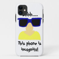 Incognito Mustache & lunettes iPhone 5 Coque