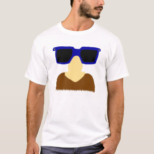 Incognito Mustache & lunettes T-shirt de base pour