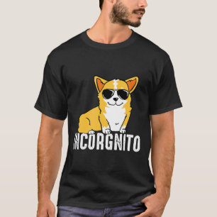 Incorgnito Corgi Dog Tee