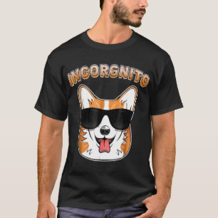 Incorgnito Corgi Dog Tee Pun