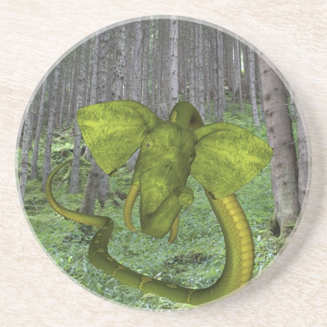 Incredible Elephant Python Coaster (Front)