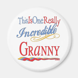 Incredible Granny Magnet