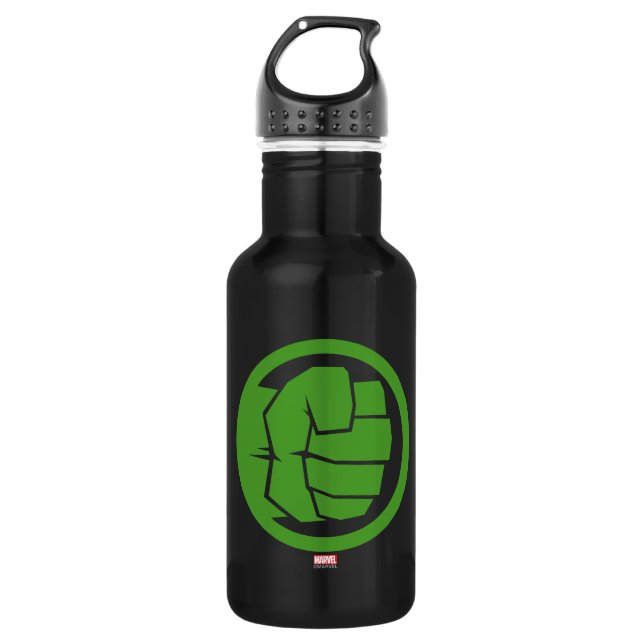 Incredible Hulk Logo 532 Ml Water Bottle (Front)