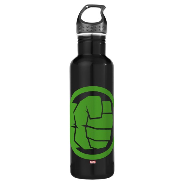 Incredible Hulk Logo 710 Ml Water Bottle (Front)