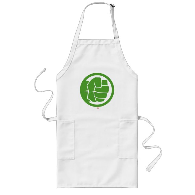 Incredible Hulk Logo Long Apron (Front)