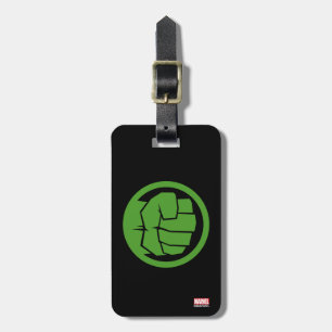 Incredible Hulk Logo Luggage Tag