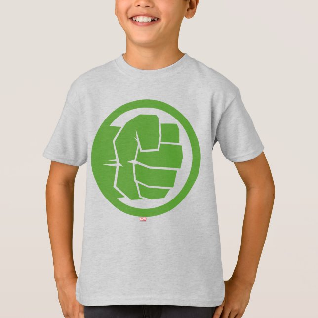 Incredible Hulk Logo T-Shirt (Front)