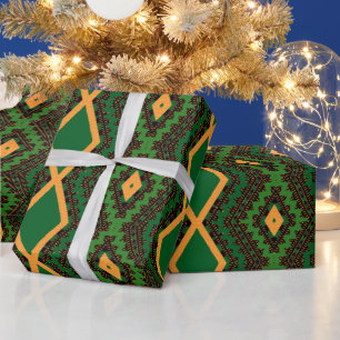 Incredible Kente Style Wrapping Paper