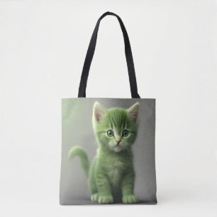 Incredible Kitten Tote Bag