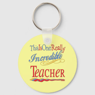Incredible Teacher Keychain