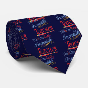 Incredible Teacher Tie