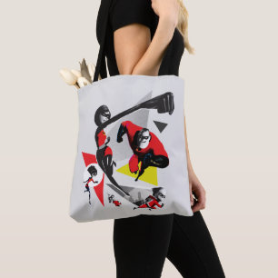 Incredibles 2   Battling Villainy Tote Bag
