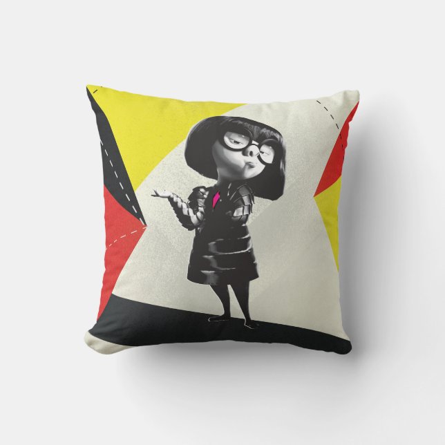 Incredibles 2 | Edna - It's My Way Throw Pillow (Front)