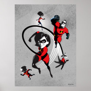 Incredibles 2 Elite Crime Fighters 2 Poster