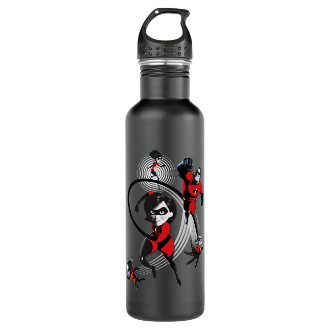 Incredibles 2 | Elite Crime Fighters 710 Ml Water Bottle (Front)