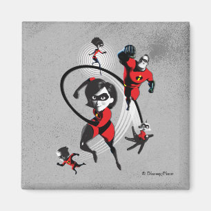 Incredibles 2   Elite Crime Fighters Magnet