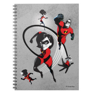 Incredibles 2   Elite Crime Fighters Notebook