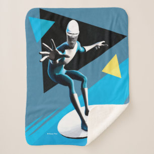 Incredibles 2   Frozone Sherpa Blanket