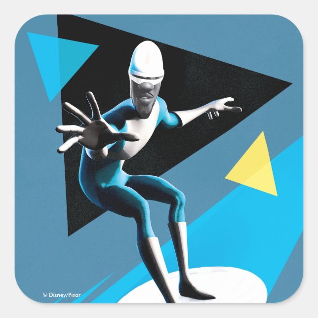 Incredibles 2 | Frozone Square Sticker (Front)