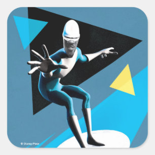 Incredibles 2   Frozone Square Sticker