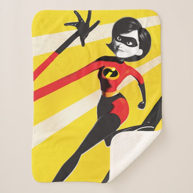 Incredibles 2 | Mrs. Incredible | Elastigirl Sherpa Blanket (Front)