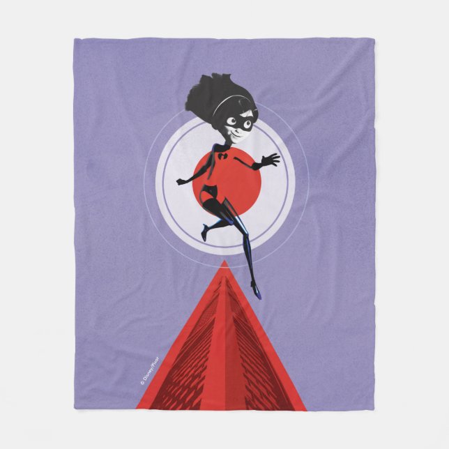 Incredibles 2 | Violet Fleece Blanket (Front)