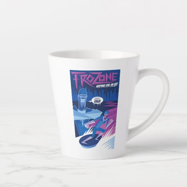 Incredibles' Frozone ready to fight Disney Latte Mug (Right)
