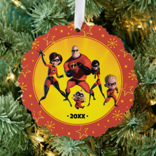 Incredibles - Multiple Ornament Card