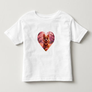 Incredibly photogenic Shiba Inu Toddler T-shirt