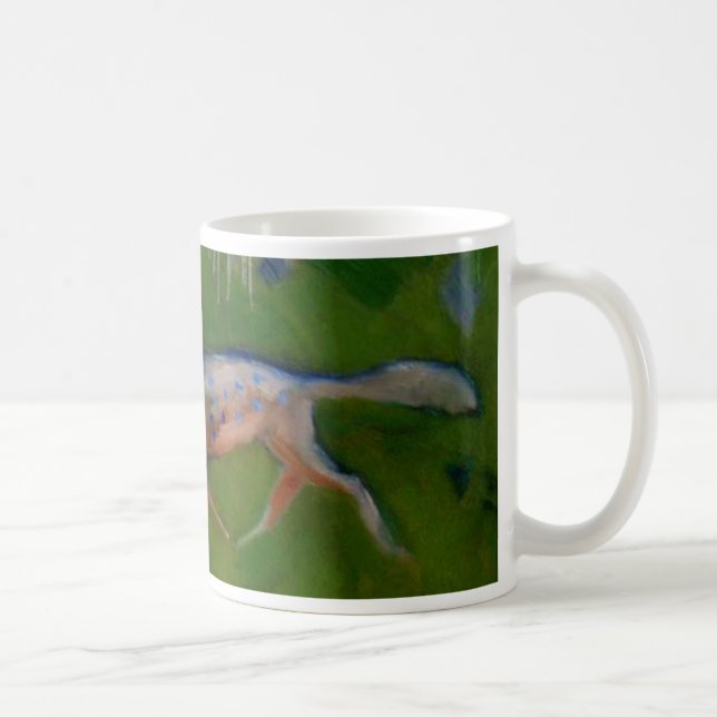 Incredibly Rare Blue Spotted Fox Coffee Mug (Right)