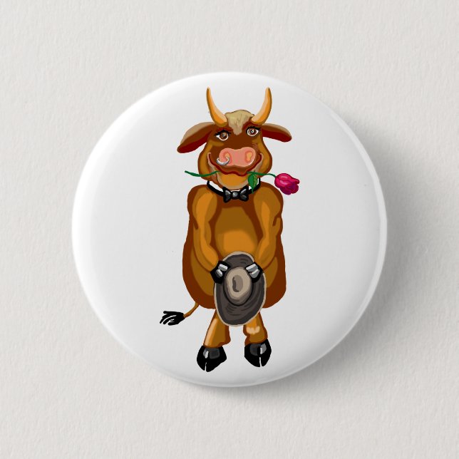 Incredibull 2 Inch Round Button (Front)