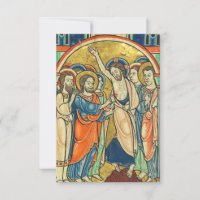 Incredulity of St Thomas Medieval Psalter Holy Car