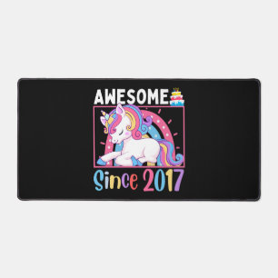 Incroyable depuis 2017 Fille Licorne Anniversaire 